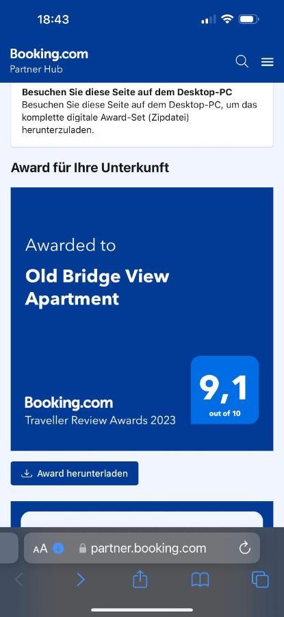 Old Bridge View Apartment Heidelberg Zewnętrze zdjęcie